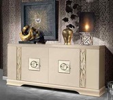 Буфет отделка HUESO, детали золото, ручки золото, арт. LLA.SB.XT.35, LLASS