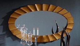 Зеркало, отделка сусальное золото ORO PALAIX, арт. LLA.MR.WO.7, LLASS