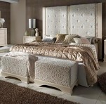 Кровать отделка HUESO, детали золото, арт. LLA.BD.XT.13, LLASS