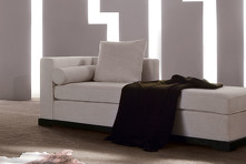 Кушетка, отделка ткань, арт. FB.LG.SIN.58, FRATELLI BARRI