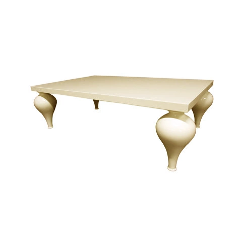 Журнальный столик отделка бежевый блестящий лак beige gloss lacquer от FRATELLI BARRI, FB.ET.PL.158