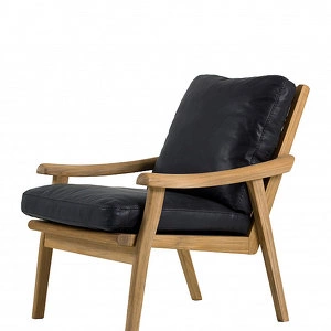 Кресло Portal отделка кожа кат.10, контрастный шов, С2