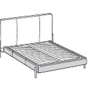 Кровать с решеткой Alar