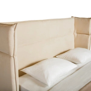 Кровать с решеткой Bonita отделка ткань Suede TL 038
