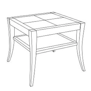 Приставной столик opalo