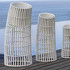 Кашпо среднее Cyclone от SKYLINE DESIGN, SL.FS.SK.382, 1-я фотография мини