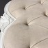 Кровать с решеткой  отделка молочно-белый матовый лак, ткань светло-бежевый велюр от BREVIO SALOTTI, BS.BD.FR.82, 2-я фотография мини