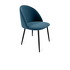 Стул Corazon отделка ткань Elegant 02, ножки металл черный крашеный от MOD INTERIORS, MDI.CH.SL.149, 1-я фотография мини