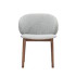 Стул отделка ткань 63#PU, орех от MOD INTERIORS, MDI.CH.OLM.17, 3-я фотография мини