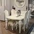 Обеденный стол отделка жемчужный белый лак Pearl White от FRATELLI BARRI, FB.DT.RIM.176, 5-я фотография мини