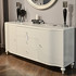 Буфет отделка жемчужный белый лак Pearl White от FRATELLI BARRI, FB.SB.RIM.177, 5-я фотография мини