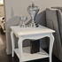 Приставной стол отделка белый глянцевый white gloss lacquer от FRATELLI BARRI, FB.ST.BL.50, 2-я фотография мини