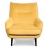 Кресло Wiggly отделка ткань кат C, черные ножки, С1 от MOD INTERIORS, MDI.ACH.TEL.1225, 3-я фотография мини