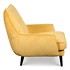 Кресло Wiggly отделка ткань кат C, черные ножки, С1 от MOD INTERIORS, MDI.ACH.TEL.1225, 2-я фотография мини
