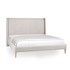 Кровать с решеткой отделка ткань Bella Home KA17119-20, XY-138 натуральный шпон ясеня от FRATELLI BARRI, FB.BD.BNC.1, 1-я фотография мини