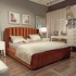 Кровать с решеткой отделка ткань Velour 220-39 от FRATELLI BARRI, FB.BD.SLN.706, 1-я фотография мини