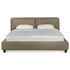 Кровать Vogue отделка кожа кат.20, С2, черные ножки от MOD INTERIORS, MDI.BD.TEL.770, 3-я фотография мини