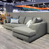 Модульный диван Paradise Night отделка ткань кат.B, хром, EU от MOD INTERIORS, MDI.SF.TEL.360, 3-я фотография мини