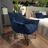 Кресло Egalite отделка ткань кат. A, черный металл, С1 от MOD INTERIORS, MDI.ACH.TEL.1154, 1-я фотография мини