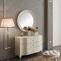 Комод отделка жемчужный белый лак Pearl White от FRATELLI BARRI, FB.CHD.RIM.174, 1-я фотография мини