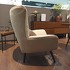 Кресло Joan отделка ткань кат. С, кожа кат. 60, С2 от MOD INTERIORS, MDI.ACH.TEL.1159, 3-я фотография мини