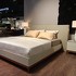 Кровать с решеткой отделка шпон ореха F, экокожа PU78, матовый лак RAL9002 от MOD INTERIORS, MDI.BD.CP.1, 7-я фотография мини