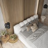 Кровать с решеткой отделка ткань кат A от MOD INTERIORS, MDI.BD.WS.13, 2-я фотография мини