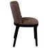 Стул отделка черный матовый лак, ткань Chenille AB 08 NW от MOD INTERIORS, MDI.CH.SL.67, 2-я фотография мини