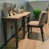 Стул отделка черный матовый лак, ткань Chenille AB 08 NW от MOD INTERIORS, MDI.CH.SL.67, 4-я фотография мини