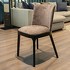 Стул отделка черный матовый лак, ткань Chenille AB 08 NW от MOD INTERIORS, MDI.CH.SL.67, 5-я фотография мини