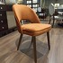 Стул Diego отделка ткань Velour 220-39, ножки орех от FRATELLI BARRI, MDI.CH.SL.70, 1-я фотография мини