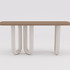 Консоль отделка натуральное дерево, бело-кремовый лак от MOD INTERIORS, MDI.CS.WS.90, 2-я фотография мини