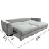 Диван-кровать Punta Dream отделка ткань кат. 5 col. Chenille AB16 NW, ножки темный орех от MOD INTERIORS, MDI.S-B.SF.12, 5-я фотография мини