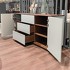 Буфет отделка шпон ореха F, матовый лак RAL9002 от MOD INTERIORS, MDI.SB.ALT.28, 7-я фотография мини