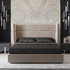 Кровать с решеткой Bonita отделка ткань Velour 220-01 от MOD INTERIORS, MDI.BD.SL.1, 1-я фотография мини