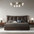 Кровать с решеткой Dominga отделка ткань Velour 220-42 от MOD INTERIORS, MDI.BD.SL.6, 6-я фотография мини