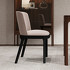 Стул отделка черный матовый лак, ткань suede TL 004 от MOD INTERIORS, MDI.CH.SL.29, 1-я фотография мини