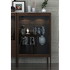 Витрина отделка шпон timber tobacco, подсветка от MOD INTERIORS, MDI.DC.RD.54, 1-я фотография мини