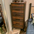 Комод высокий отделка шпон эбони, черный матовый лак от MOD INTERIORS, MDI.CHD.BS.5, 6-я фотография мини