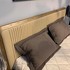 Кровать с решеткой отделка шпон дуба W, кожа LE06 от MOD INTERIORS, MDI.BD.PN.14, 6-я фотография мини