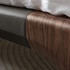 Кровать с решеткой отделка V36F шпон ореха, ткань 293, экокожа PU-DP20-FP от MOD INTERIORS, MDI.BD.TA.1, 6-я фотография мини