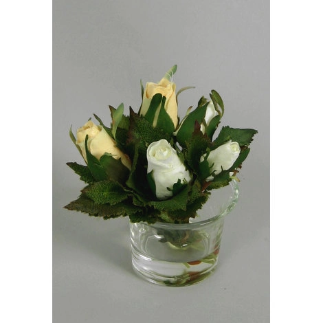 Букет с белыми розами от LA FLEUR, LF.DEL.BQ.10
