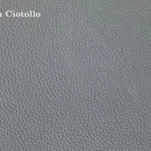 Диван Oliver Alto отделка натуральная кожа Ciotollo, ножки черный металл