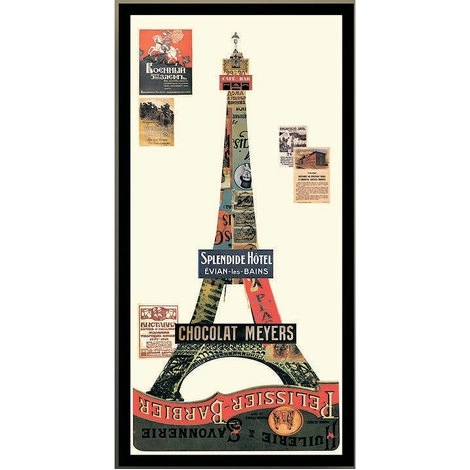 Коллаж Eiffel Towel от NEW IMPRESSION, NWI.PCT.AC.19