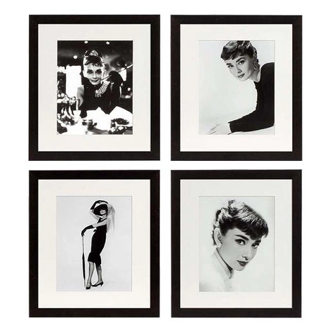 Комплект из четырех картин Audrey Hepburn от EICHHOLTZ, EH.PCT.ACC.813