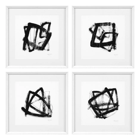 Комплект из четырех картин Tessellation от EICHHOLTZ, EH.PCT.ACC.994