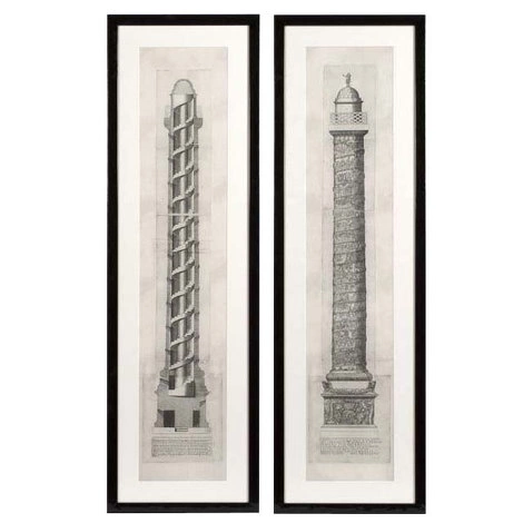 Комплект из двух картин Columna от EICHHOLTZ, EH.PCT.ACC.820