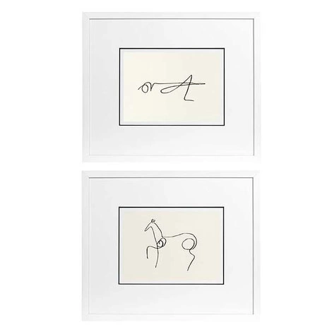Комплект из двух картин Pablo Picasso от EICHHOLTZ, EH.PCT.ACC.827