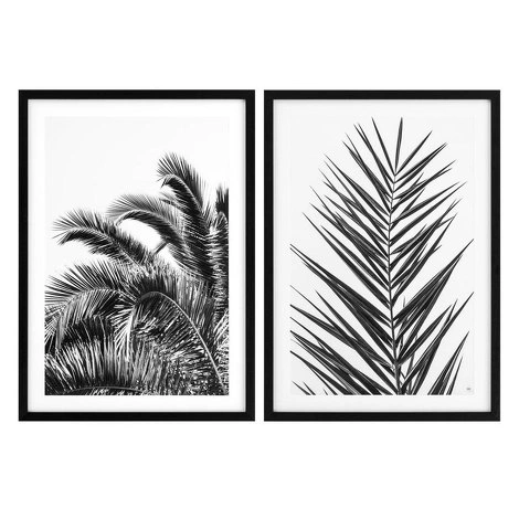 Комплект из двух картин Palm Leaves от EICHHOLTZ, EH.PCT.ACC.892