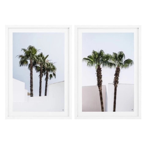 Комплект из двух картин Palm Trees от EICHHOLTZ, EH.PCT.ACC.893